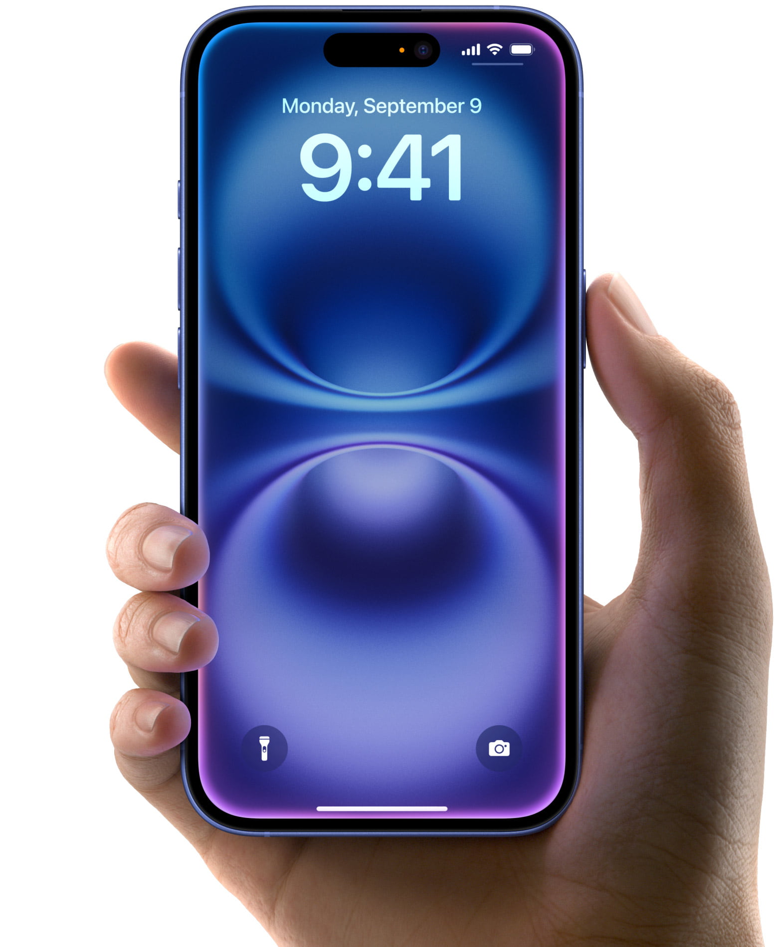 نمایشگر آیفون ۱۶ نرمال